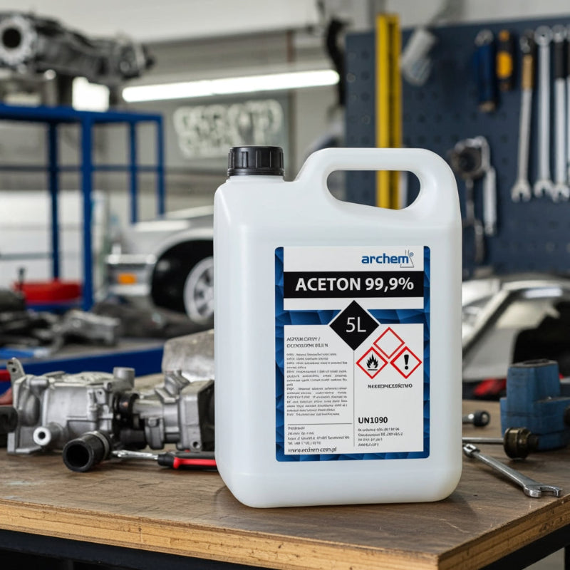Aceton 99,9%, 5 l (4kg)