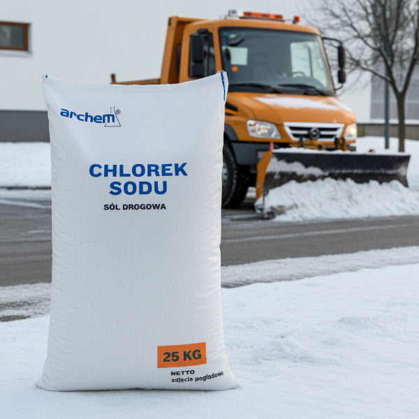 Sól drogowa Archem – polska sól kamienna, skuteczna na lód i śnieg