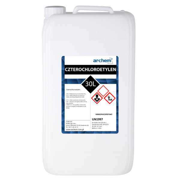 Czterochloroetylen, 30 l (30kg)