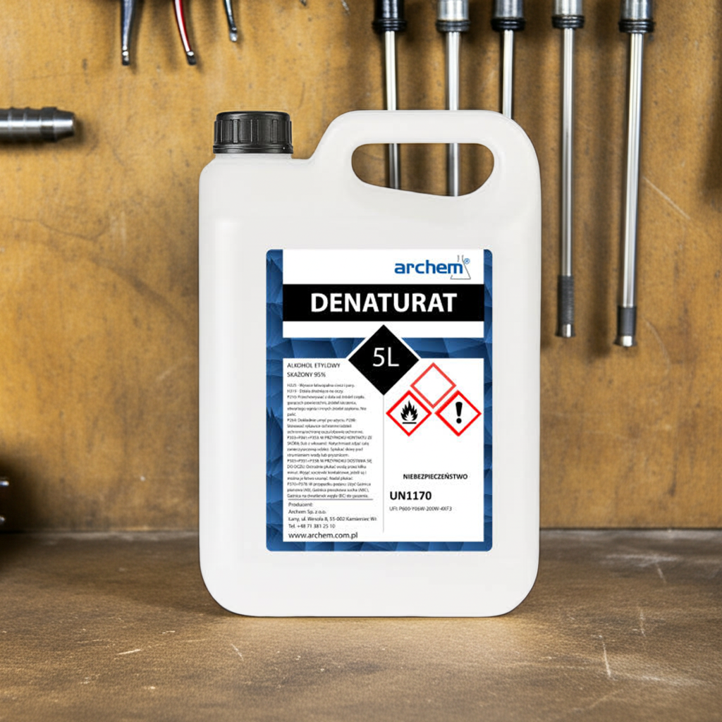 Denaturat bezbarwny 95% 5l (4kg)