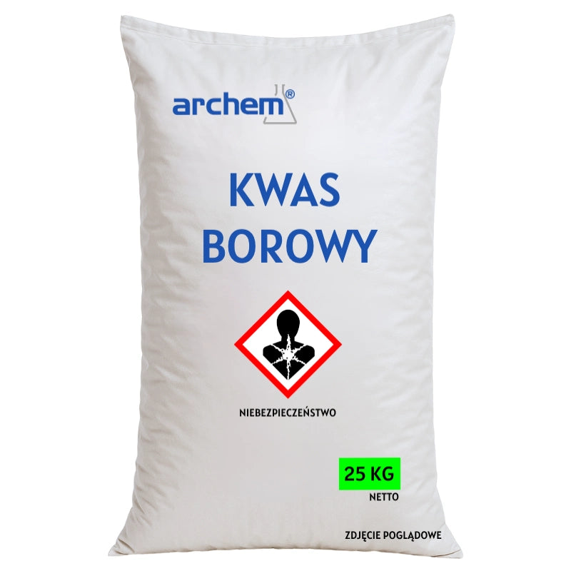 Kwas Borowy Techniczny, 25 kg