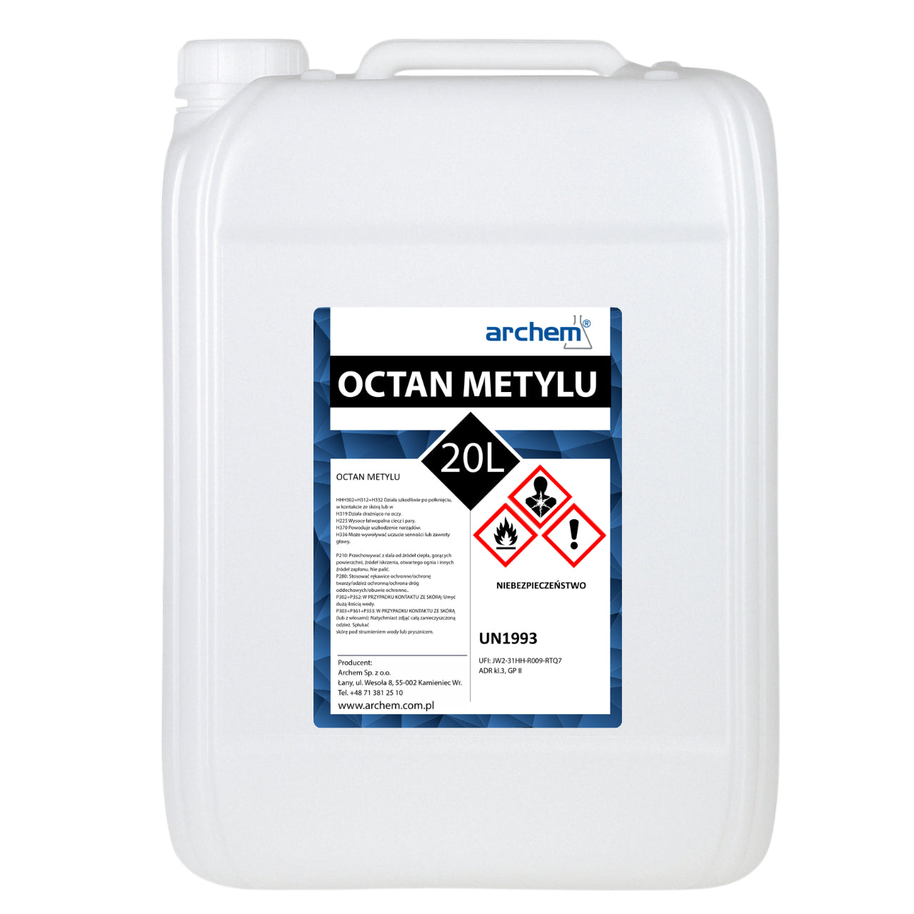 Octan Metylu, 20 l (18,6kg)