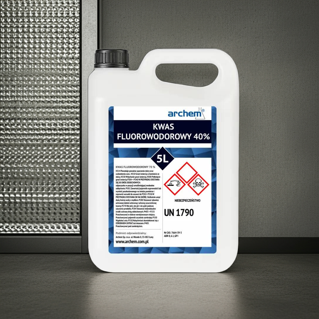 Kwas Fluorowodorowy 40%, 5 l (5,64kg)