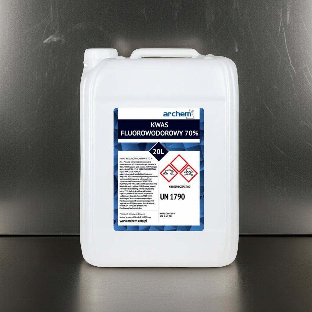 Kwas Fluorowodorowy 70%, 20 l (25kg)