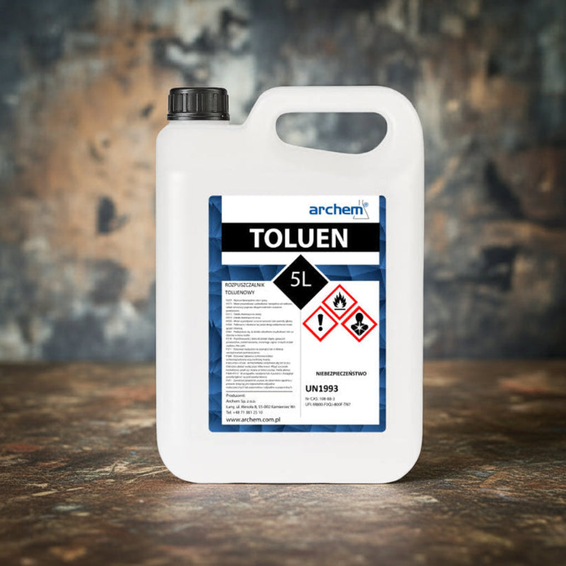 Toluen rozpuszczalnik toluenowy, 5 l (5kg)
