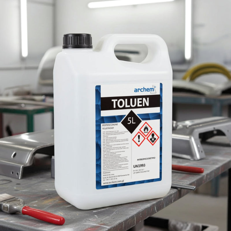 Toluen rozpuszczalnik toluenowy, 5 l (5kg)