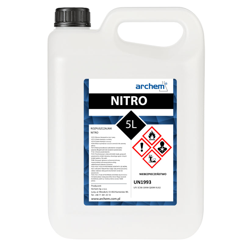 Rozpuszczalnik Nitro, 5 l (4,3kg)