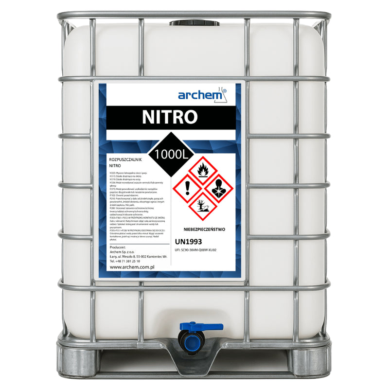 Rozpuszczalnik Nitro, 1000 l (850kg) IBC, DPPL