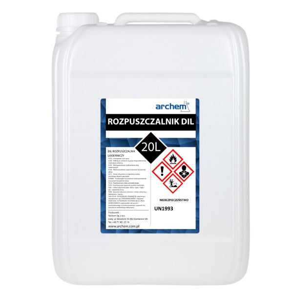 DIL Rozpuszczalnik Lakierniczy, 20 l (18kg)