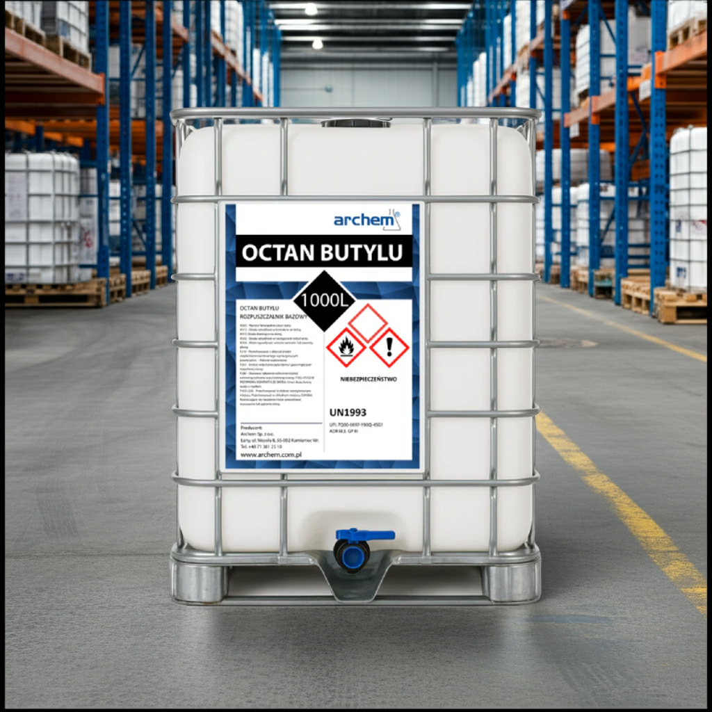 Octan Butylu, 1000 l (880kg), IBC , DPPL