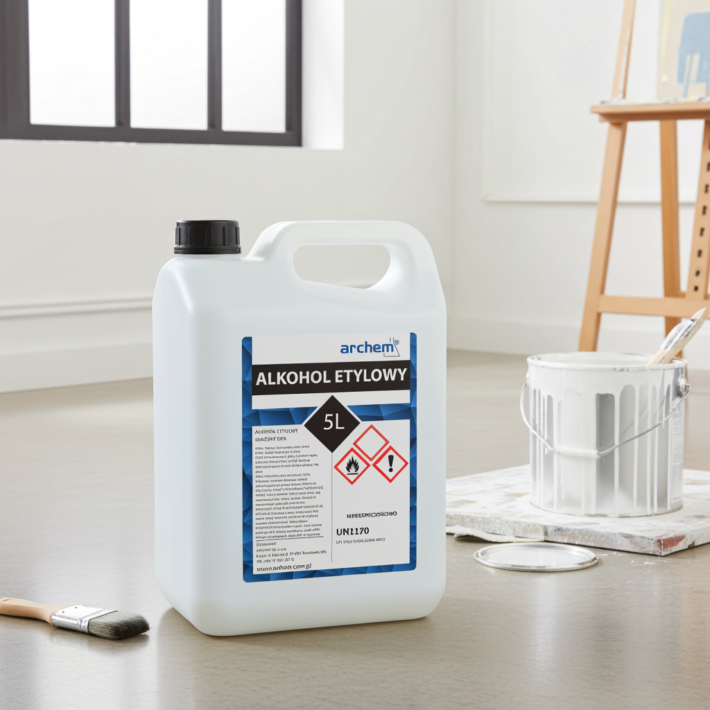 Alkohol Etylowy Skażony 95%, 5 l (4kg)