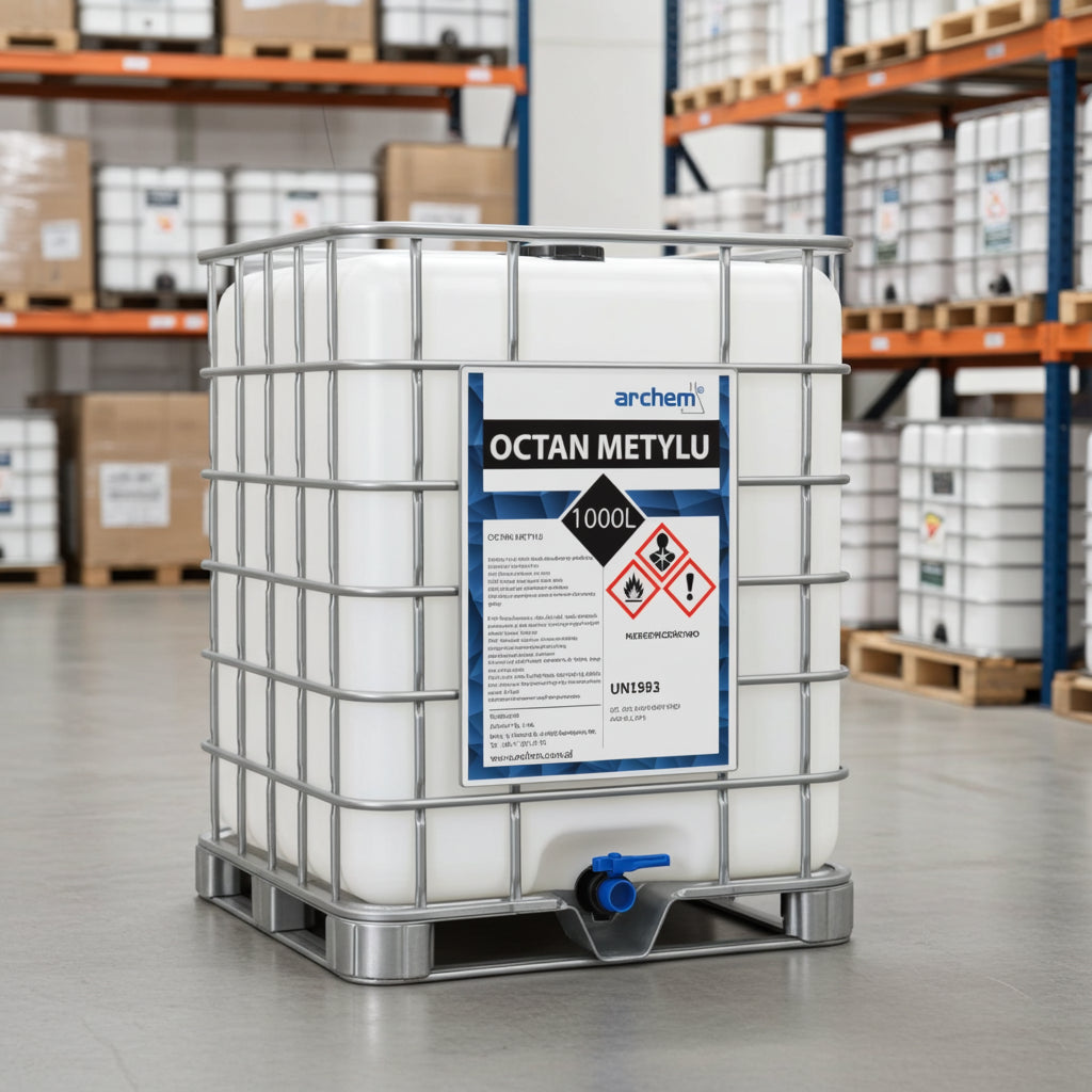 Octan Metylu 1000 l – zastosowanie w dużych liniach lakierniczych i procesach przemysłowych
