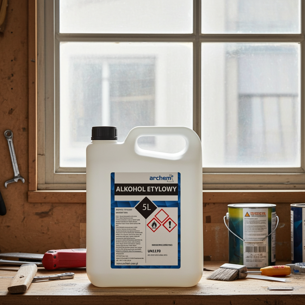 Alkohol Etylowy Skażony 95%, 5 l (4kg)