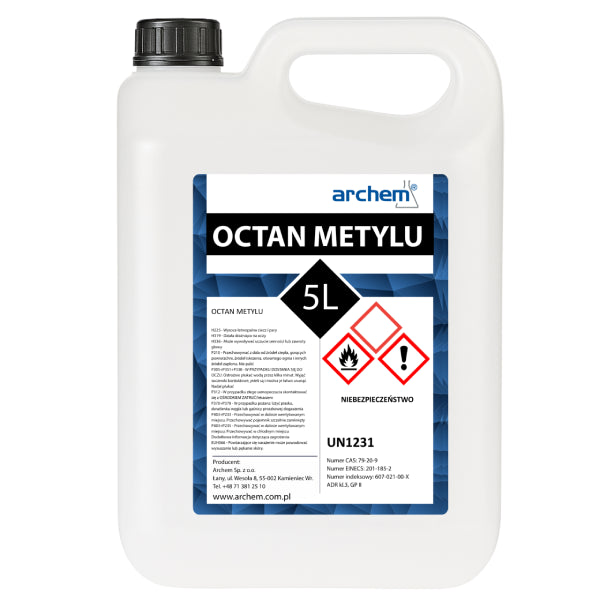 Octan Metylu, 5 l (4,65kg)