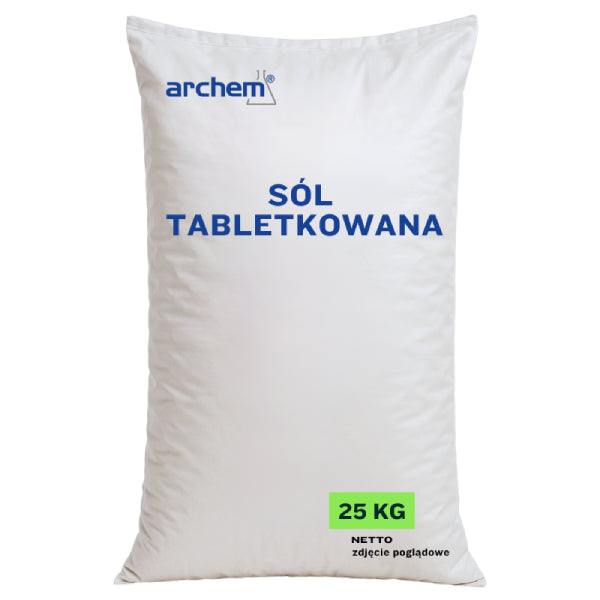 Sól Tabletowana, 25 kg