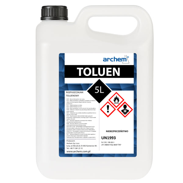 Rozpuszczalnik Toluenowy, 5 l