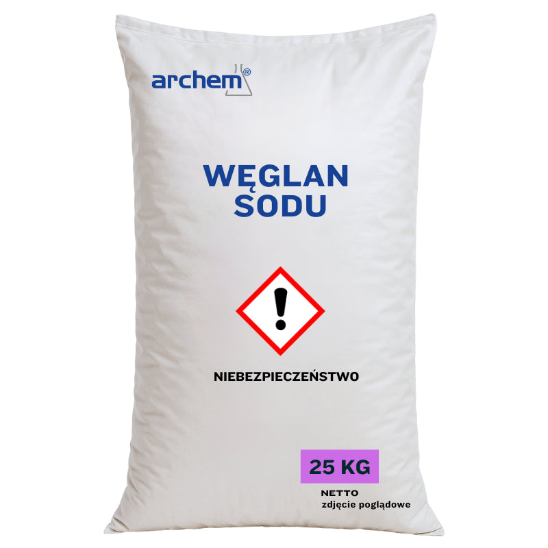 Węglan Sodu Bezwodny, Soda Kalcynowana, 25 kg
