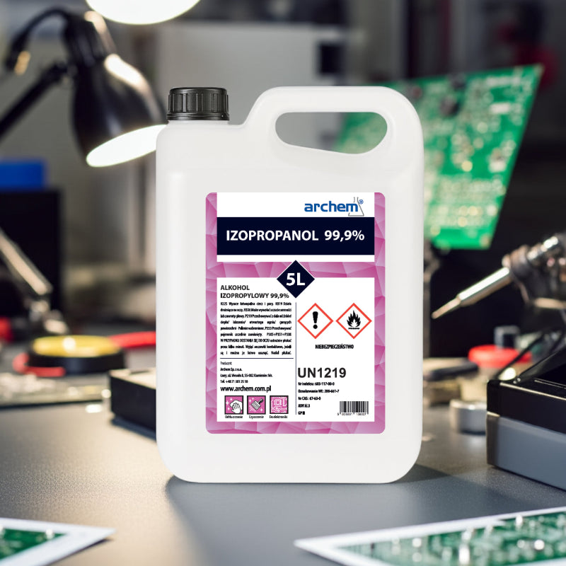 Izopropanol 99,9% IPA – środek do czyszczenia elektroniki