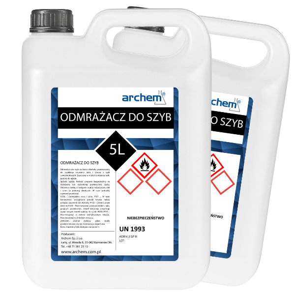 2x Odmrażacz do szyb (2x5l)