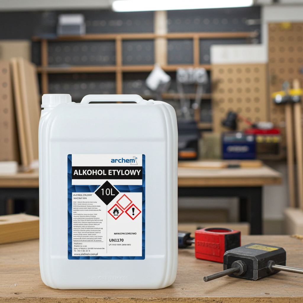 Alkohol Etylowy Skażony 95%, 10 l (10kg)