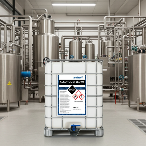 Alkohol etylowy skażony 95–96% IBC 1000l
