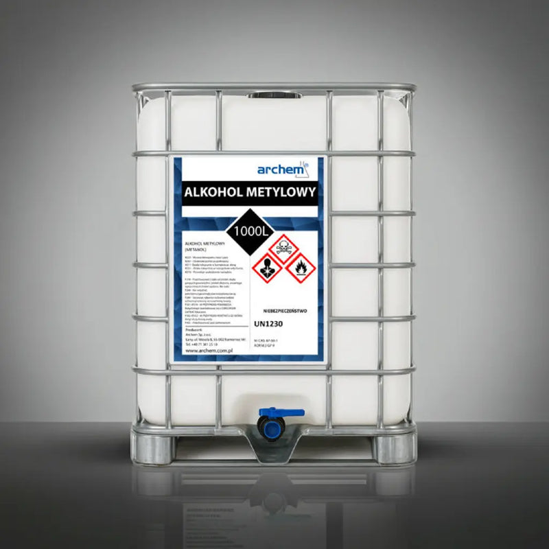 Metanol 1000 l – zastosowania przemysłowe