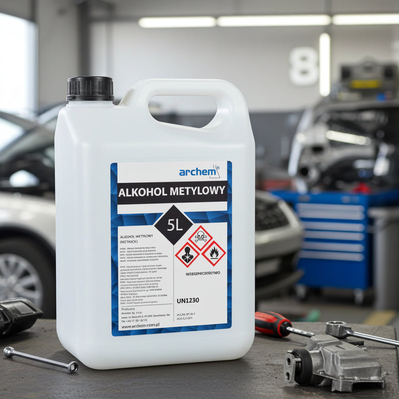 Metanol 5 l – zastosowanie przemysłowe i techniczne