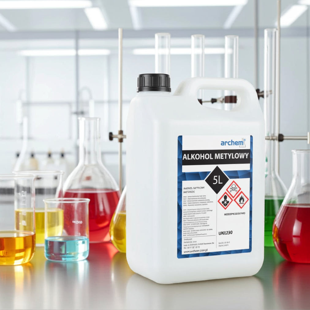 Metanol (alkohol metylowy) 5L – Rozpuszczalnik techniczny przemysłowy (4kg)