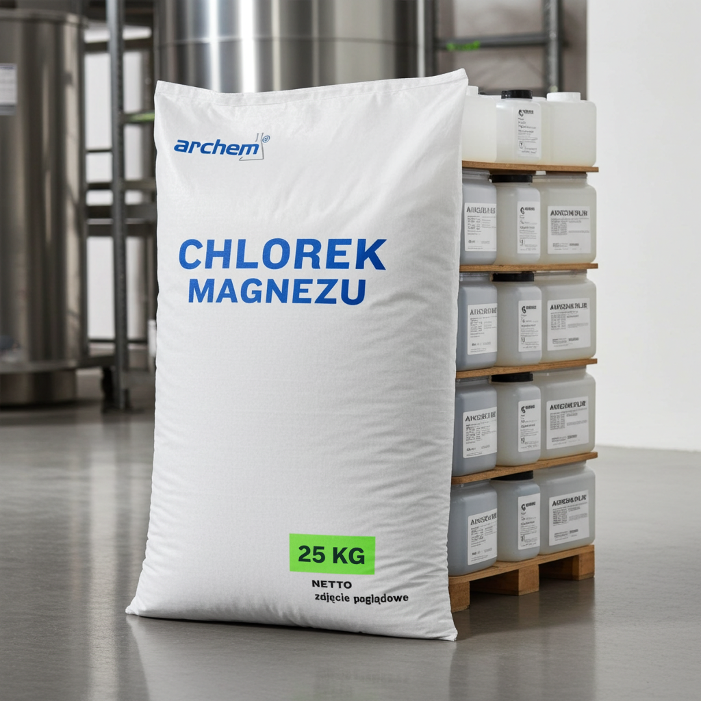 Chlorek Magnezu Techniczny, 25 kg