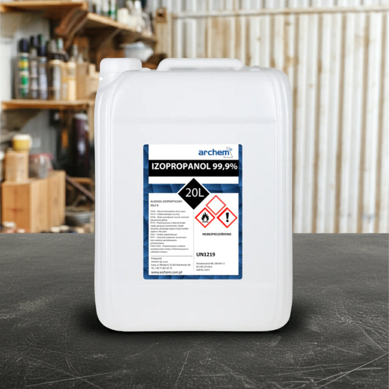 Alkohol Izopropylowy 99,9% IPA 20L – Izopropanol (16kg)