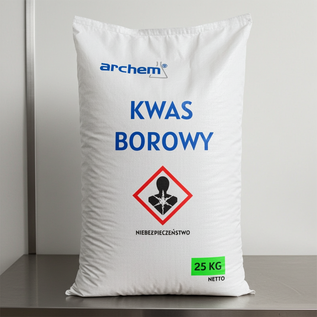 Kwas Borowy Techniczny, 25 kg