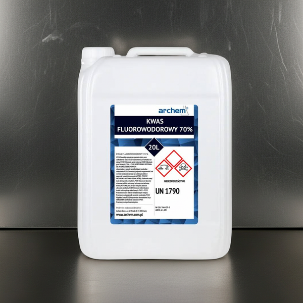 Kwas fluorowodorowy 70% 20L