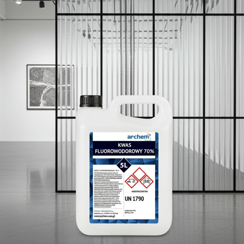 Kwas Fluorowodorowy 70%, 5 l (6,25kg)