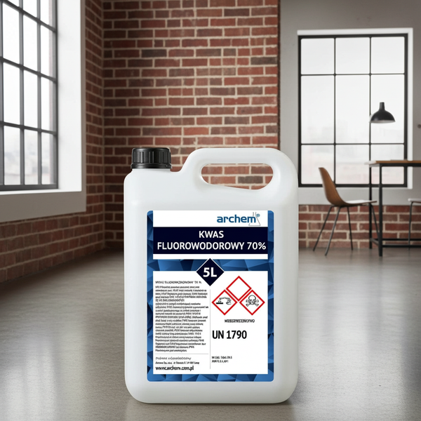 Kwas fluorowodorowy 70% 5L
