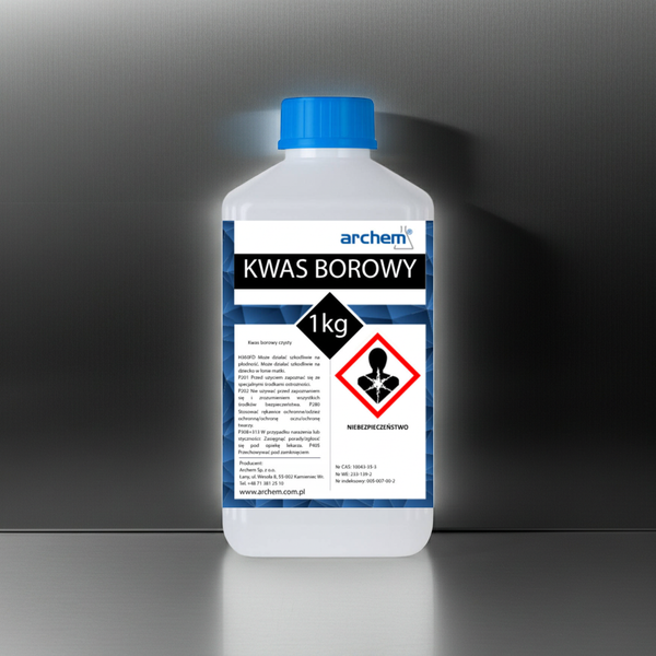 Kwas borowy czysty 1 kg