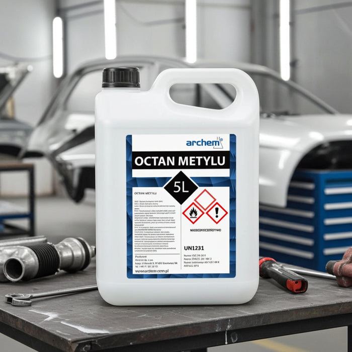 Octan Metylu 5 l – kanister profesjonalnego rozpuszczalnika przemysłowego
