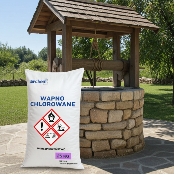 Wapno chlorowane 25 kg – zastosowanie przemysłowe i rolnicze