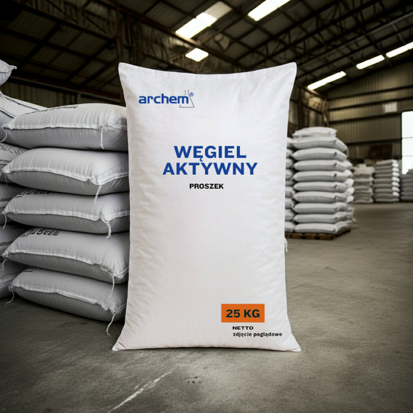 Węgiel aktywny techniczny w worku 25 kg – Archem