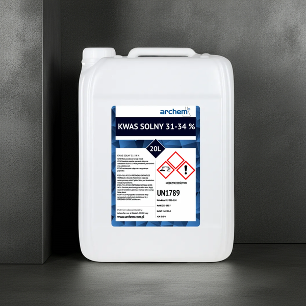 Kwas solny 31–34% 20L