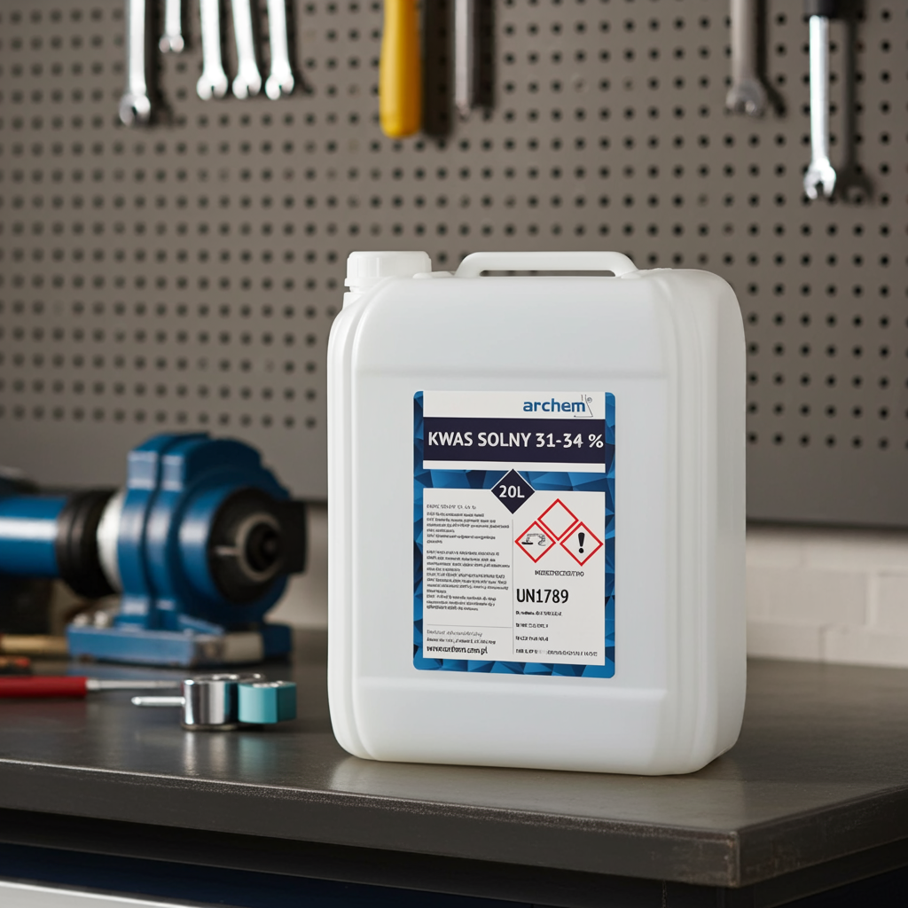 Kwas Solny Techniczny 31–33%, 20 l (25kg)