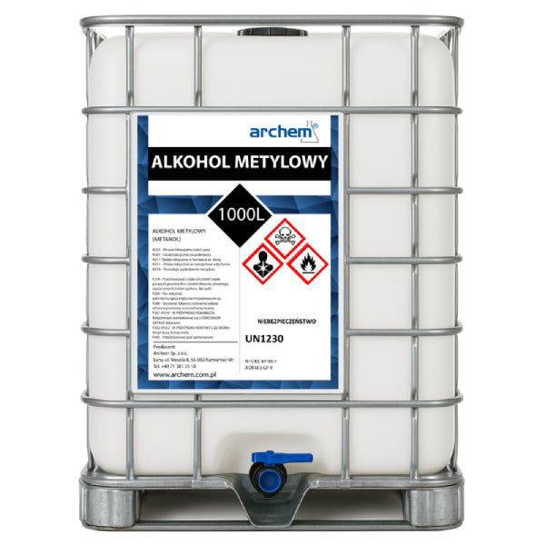 Alkohol Metylowy (metanol), 1000 l