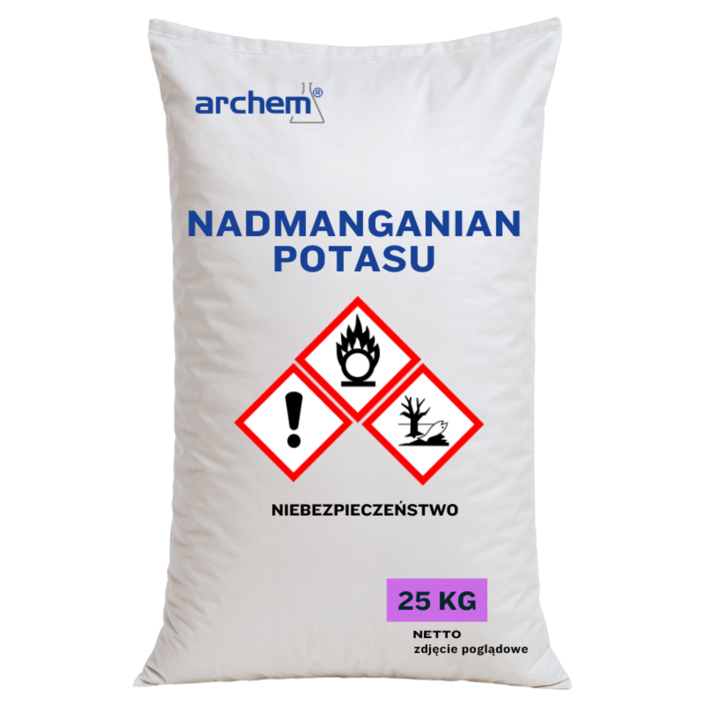 Nadmanganian Potasu Techniczny, 25 kg