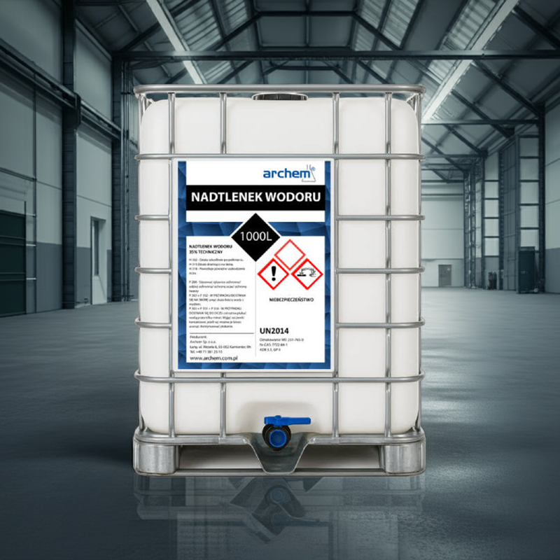 ARCHEM NADTLENEK WODORU 5L– perhydrol 35% do zastosowań profesjonalnych