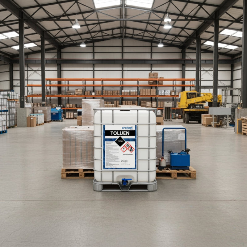 Toluen rozpuszczalnik toluenowy, 1000 l (850kg), IBC, DPPL
