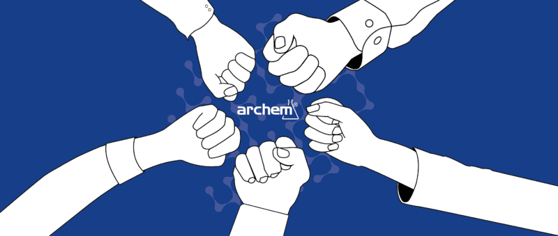 Grafika przedstawiająca zespół Archem